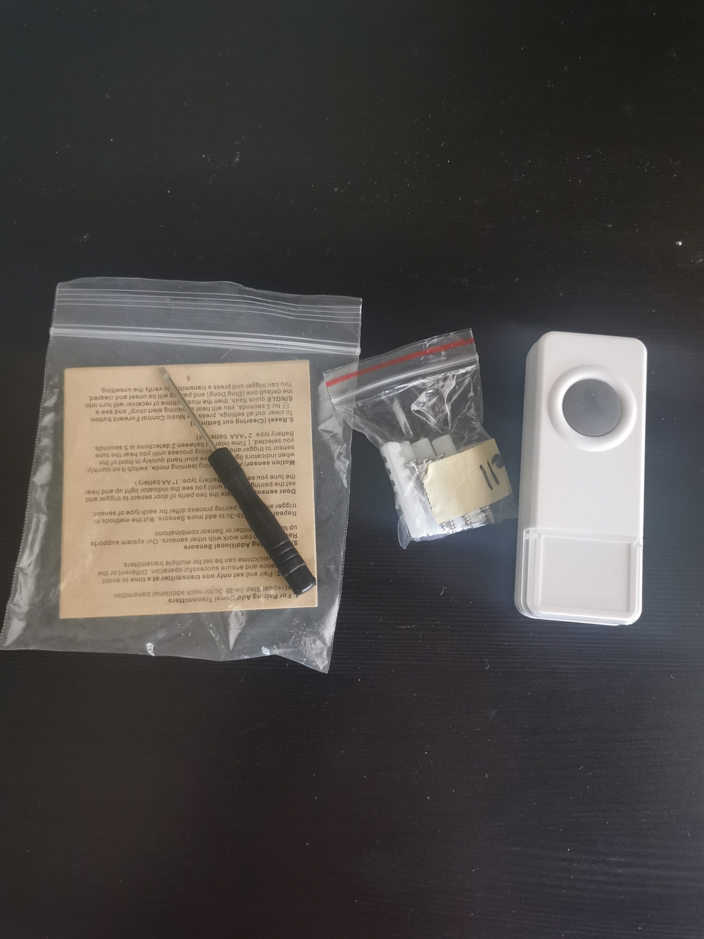 Expandable Wireless Doorbell Button‎
